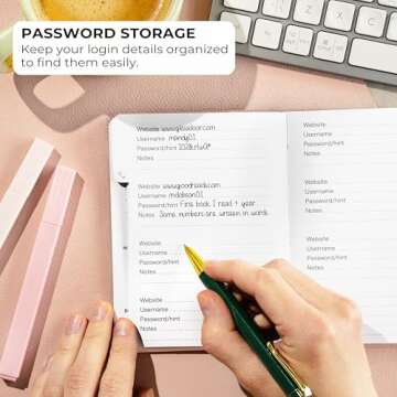 Clever Fox Password Book for Secure Internet Logins