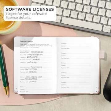 Clever Fox Password Book for Secure Internet Logins