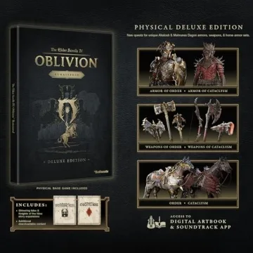 The Elder Scrolls IV: Oblivion™ Remastered – Physical Deluxe Edition – PlayStation®5