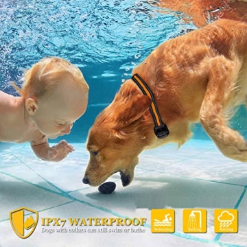 Heaflex Waterproof Dog Training Collar 4 Modes 1640ft Range