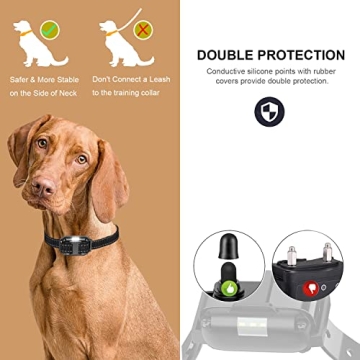 Heaflex Waterproof Dog Training Collar 4 Modes 1640ft Range