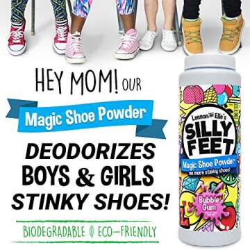 Magic Shoe Deodorizer Powder for Smelly Feet - 8 Oz