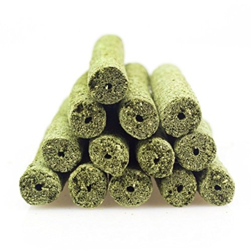 ULIGOTA Timothy Hay Sticks for Small Pets 20pcs