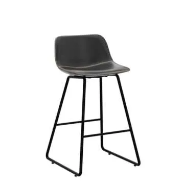 HeuGah 26 Inch Bar Stools Set of 3 - Modern Comfort