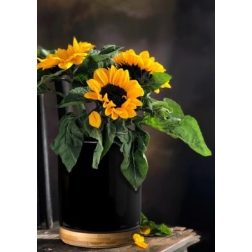 Nucookery 360° Rotating Utensil Holder for Stylish Kitchens