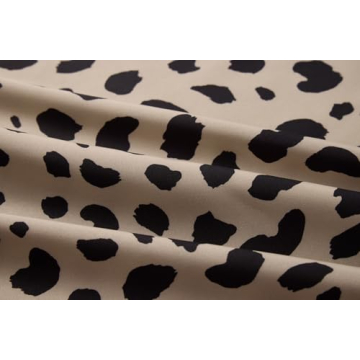 Keasmto Leopard Satin Midi Skirt - Classy & Comfy Look