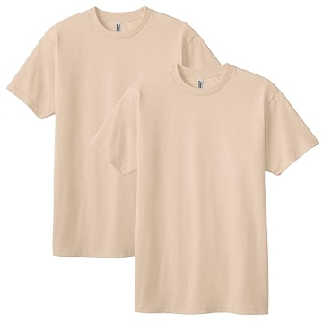 Premium American Apparel Heavyweight Cotton Tees - 2-Pack