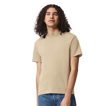 American Apparel Heavyweight Cotton T-Shirt 2-Pack - Sand