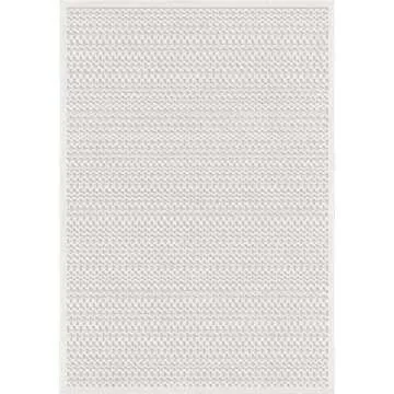 My Texas House Quail Hallow Rug - 7'8" X 10'10" Rectangle In Natural, High-Low, Geometric Design, Indoor Outdoor Patio And Home Decor