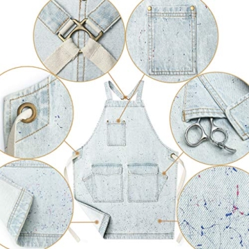 Stylish Jeanerlor Denim Tool Shop Apron for Creative Professionals