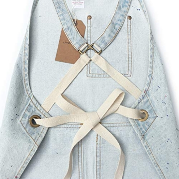 Stylish Jeanerlor Denim Tool Shop Apron for Creative Professionals