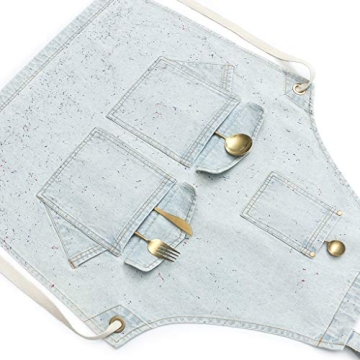 Stylish Jeanerlor Denim Tool Shop Apron for Creative Professionals