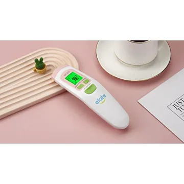 Elate Pink Thermometer - Non-Contact Digital Infrared Device