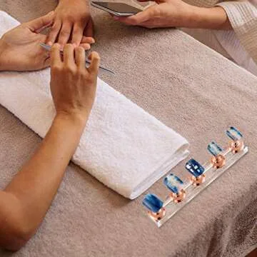 Blulu Acrylic Nail Display Stand for False Nails - 2 Sets