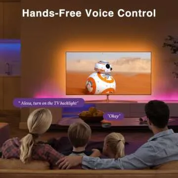 GHome Smart SL1 LED Backlight with Alexa and Google Home Support