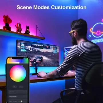 GHome Smart SL1 LED Backlight with Alexa and Google Home Support