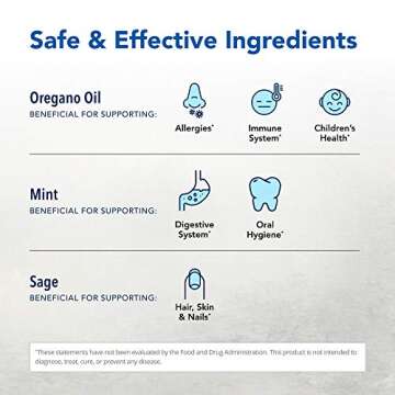 North American Herb & Spice OregaFresh Toothpaste (2 Pack) - 3.4 fl. oz. - Natural Toothpaste - Supports Tooth and Gum Health - Oregano Oil, Clove Oil - Chemical Free, Non-GMO - Total Servings