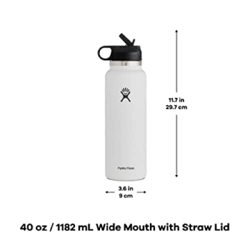 Hydro Flask Wide Mouth Straw Lid for Ultimate Hydration