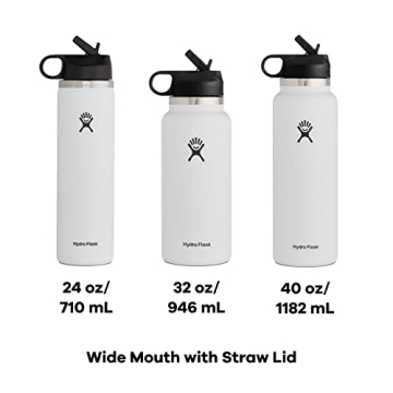 Hydro Flask Wide Mouth Straw Lid for Ultimate Hydration
