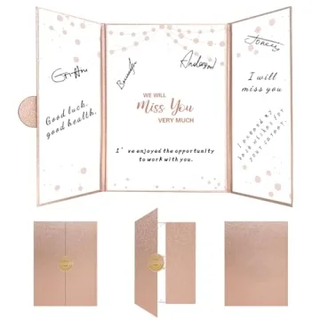 Holkcog Farewell Guest Book Alternative for Coworkers