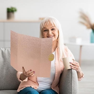 Rose Gold Farewell Guest Book Alternative for Everyone