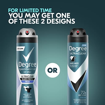 Degree Men UltraClear Deodorant for 72-Hour Freshness