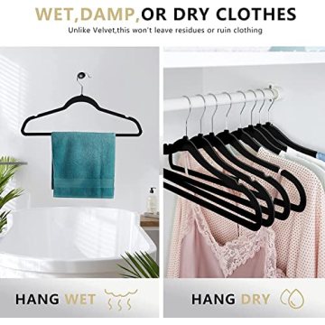 MOERKADA Hangers 50 Pack Slim Heavy Duty Space Saving