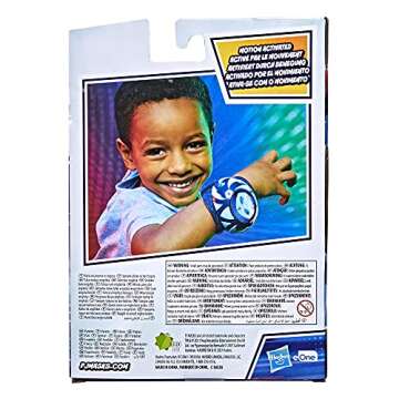 PJ Masks Catboy Power Wristband Preschool Toy, Costume Wearable with Lights and Sounds for Kids Ages 3 and Up, Blue, 14 Different Sound Effects, Standard Packaging