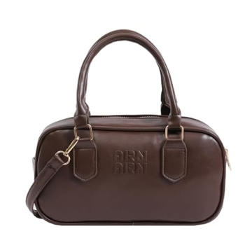 OEIPSMK Trendy Leather Crossbody Bag for Women