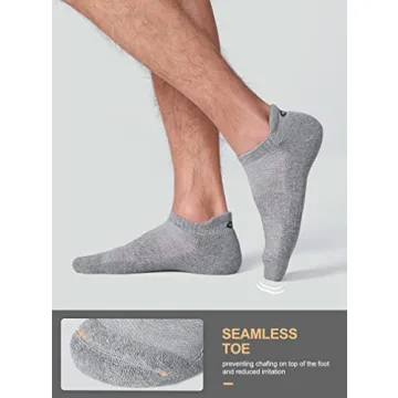 CS CELERSPORT Ankle Athletic Running Socks - 6 Pairs