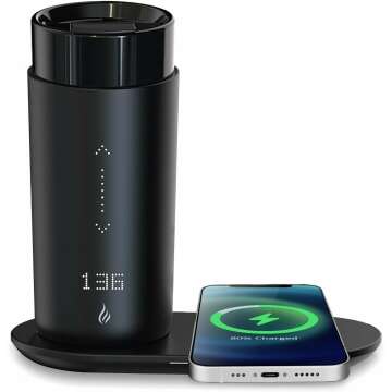 Smart Heated Coffee Mug - App Controlled 12 Oz