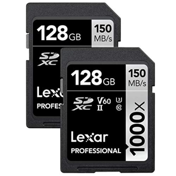 Lexar Professional 1000X 128GB UHS-II SD Card Duo