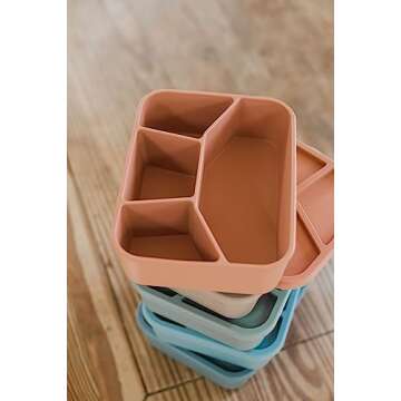 Eco-Friendly Leak-Proof Silicone Bento Box for Everyone