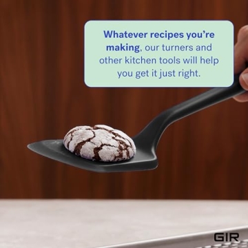 Premium Mini Silicone Spatula Turner - Heat Resistant