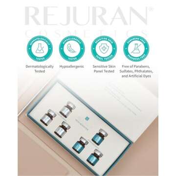 REJURAN® Turnover Ampoule, c-PDRN® - Anti-Aging Face Serum for Firmness, Radiance, and Youthful Skin. Korean Skin Care, Clinically Developed (1.01 fl oz)