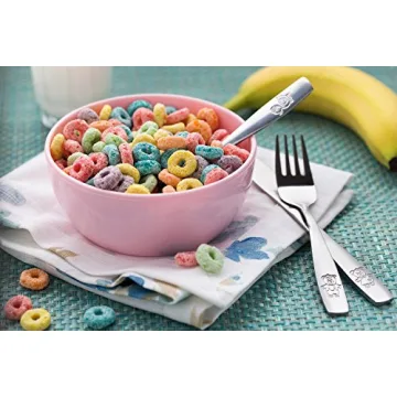 Durable Stainless Steel Kids Cutlery Set for Self-Feeding