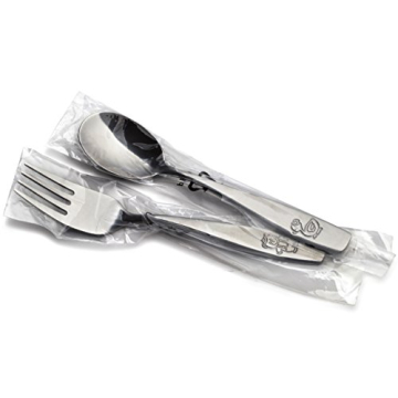 Durable Stainless Steel Kids Cutlery Set for Self-Feeding