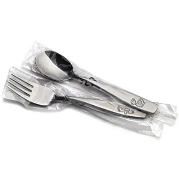 Durable Stainless Steel Kids Cutlery Set for Self-Feeding