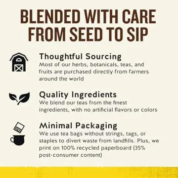 Celestial Seasonings Jammin' Lemon Ginger Herbal Tea, Caffeine Free, 20 Tea Bags Box (Pack of 6)