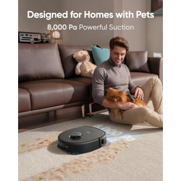 eufy X10 Pro Omni Robot Vacuum Mop Combo for Home Cleaning