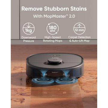 eufy X10 Pro Omni Robot Vacuum Mop Combo for Home Cleaning