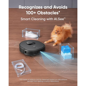 eufy X10 Pro Omni Robot Vacuum Mop Combo for Home Cleaning