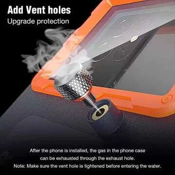 Universal Waterproof Phone Case for Snorkeling & Diving [50ft/15m] Underwater Photography Video Protection Case with Lanyard for iPhone 14/ 13/ 12/ 11/ Pro Max Samsung Galaxy LG Google etc