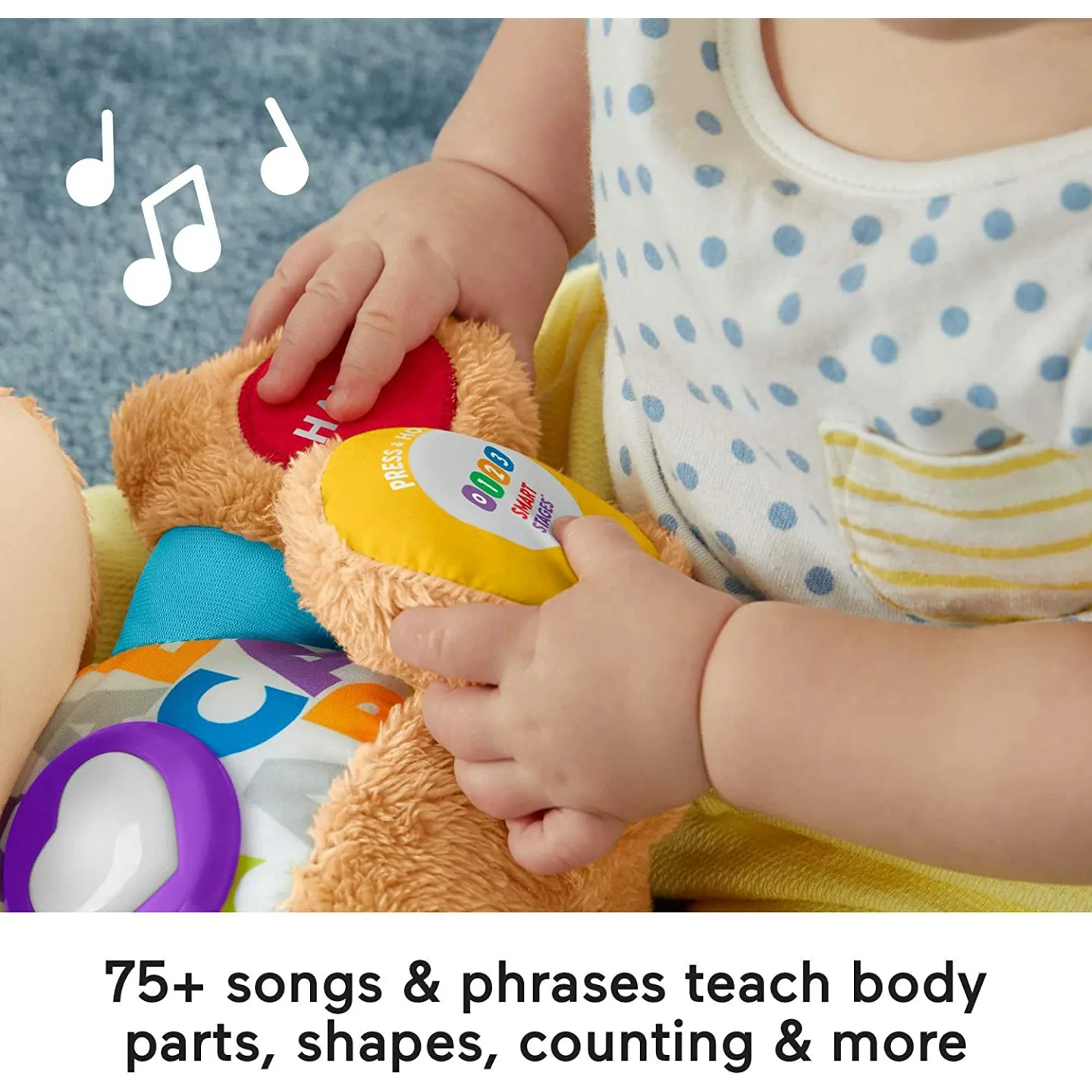 Plush Baby Toy with Lights & Music - Fisher-Price