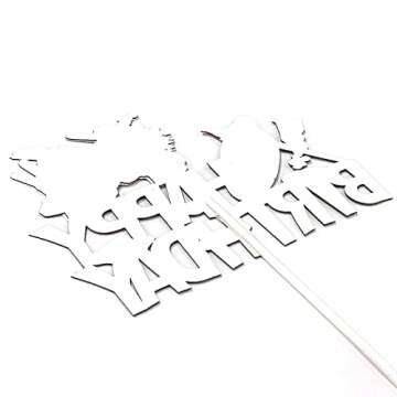 Art Theme Birthday Cake Topper for Creative Celebrations