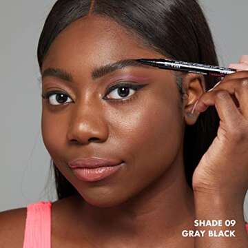 NYX PROFESSIONAL MAKEUP Lift & Snatch Eyebrow Tint Pen, Gray Black