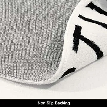 HEBE 4ft Round Kids Play Rug ABC Alphabet Nursery Rug for Bedroom Playroom Non Slip Fun Educational Playmat Round Circle Carpet Crawling Mat for Classroom Infant Toddlers