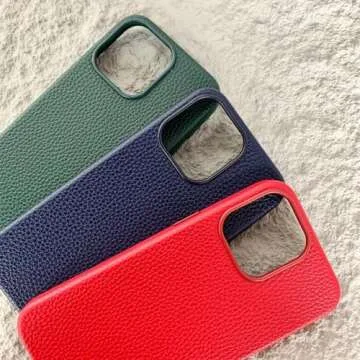 Designed for Apple iPhone 16 16+ 13 14 15 12 11 Pro Max Plus Galaxy S24 Ultra Plus 5G Leather Case Custom Personalized Initials Name Monogram Cover Premium Luxury Elegant Cover Shell Gift Idea