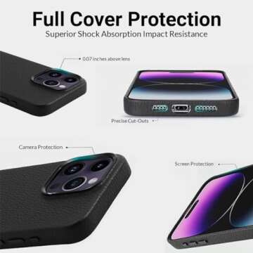 Designed for Apple iPhone 16 16+ 13 14 15 12 11 Pro Max Plus Galaxy S24 Ultra Plus 5G Leather Case Custom Personalized Initials Name Monogram Cover Premium Luxury Elegant Cover Shell Gift Idea