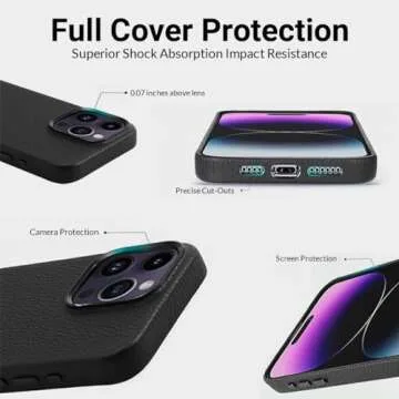 Designed for Apple iPhone 16 16+ 13 14 15 12 11 Pro Max Plus Galaxy S24 Ultra Plus 5G Leather Case Custom Personalized Initials Name Monogram Cover Premium Luxury Elegant Cover Shell Gift Idea